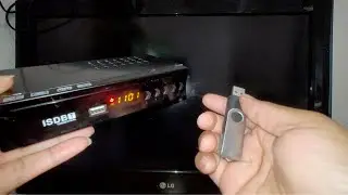 como usar pendrive no conversor digital isdbt