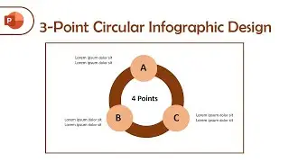 How to Create a 3-Point Circular Infographic in PowerPoint