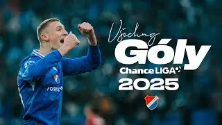 Všechny góly v Chance lize za rok 2025 ⚽