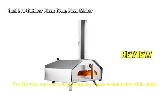Review Ooni Pro Outdoor Pizza Oven, Pizza Maker, Wood-Fired Pizza Oven, Gas Oven, Award Winning Piz