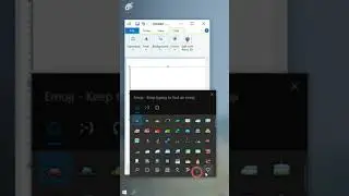 || Emoji in window 10 || # emoji 