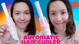 AUTOMATIC HAIR CURLER UNBOXING and REVIEW | HOW TO USE | MARIFE ROMUAR