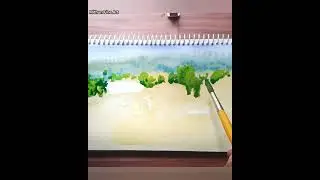farmer home #water #color #landscape #short #mfa #watercolor #tutorial #paper #study #art #tranding