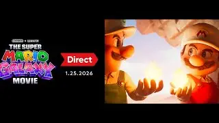 The Super Mario Galaxy Movie Direct - Mario AND Luigi with the Fire Flower Power-Up!