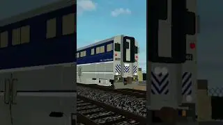 Amtrak Cabcar #6904 Leads A785 Through Sorrento Valley (Socal Train Simulator) #roblox #amtrak