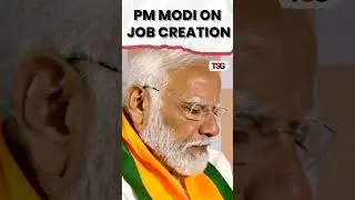 #watch | PM Modi talks about employment opportunities created in the country due to welfare schemes