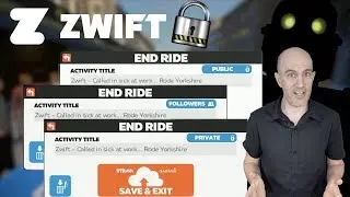 Swift Zwift Tip: Activity Privacy Overrides // Permissions Not Passing to Strava