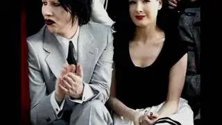 Marilyn Manson and Dita Von Teese