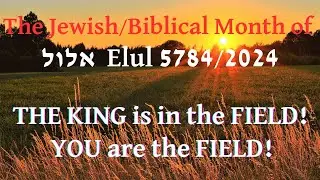 The Jewish/Biblical month of אלול Elul 5784: the King is in the Field