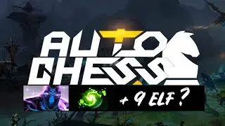 Auto Chess | Queen Gaming | 9 ELF + REFRESHER ENIGMA ? |TABZZHD #1311