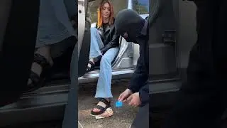 Paypig slave submitting money at goddess feet