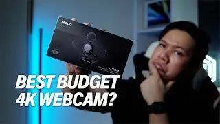 Best Budget 4k Webcam? - Unboxing Rapoo C500