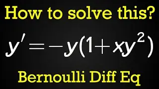Bernoulli Differential Equation (with a missing solution)