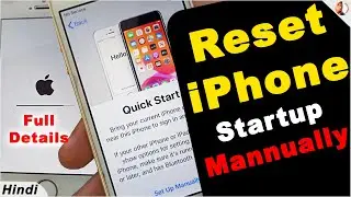 How To iphone reset | iphone reset kaise kare | How to factory Reset iphone 6,7,5S,SE,#iphone setup