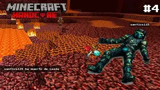 As&iacute; perd&iacute; TODO mi mundo Hardcore en segundos-Minecraft hardcore #4