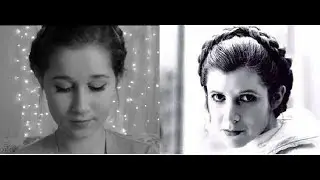 Princess Leia Inspired Updo From 