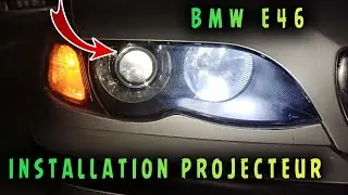 BMW E46 Installation des projecteurs bi xenon