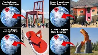 I found world's largest top 5 unique locations on Google Maps 🤯😱 | #ddgoogleearth #earth616 #earth 
