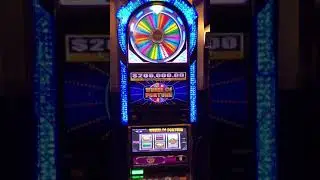 Wheel of Fortune Slot Machine $100 Bet Bonus Spin High Limit Jackpot Handpay MGM National Harbor