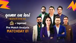 Game on Hai | Day 1 | Pre Match Show | CC Men's T20 World Cup | tapmad