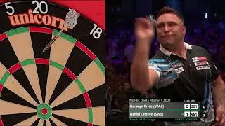 Gerwyn Price v Daniel Larsson | 2021 Nordic Darts Masters | Round 1