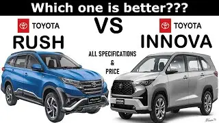 ALL NEW Toyota Rush Vs ALL NEW Toyota INNOVA | Which one is better ?