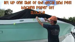 Large Decal Installation