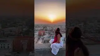 Beautiful sunset spot in Jaipur  Jaipur  the pink city is a major sightseeing destination in Rajasth