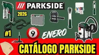CATÁLOGO LIDL PARKSIDE DEL 09 DE ENERO  (2026)