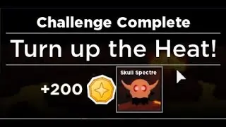 How to get skull spectre! | Turn up the heat weekly challenge | Roblox-Tower Heroes. {Over}