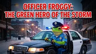 Officer Froggy : The Green Hero Of The Storm