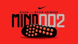 Nike Mind 002 BLACK & HYPER CRIMSON 2026 &mdash; будущее кроссовок Nike начинается здесь!