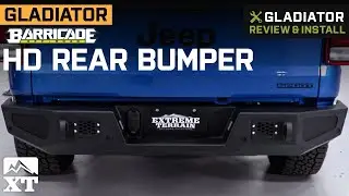 Jeep Gladiator JT Barricade HD Rear Bumper Review & Install