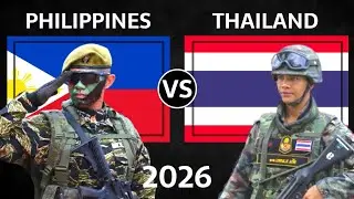 Philippines vs Thailand Military Power Comparison 2026 | Thailand vs Philippines Military Power 2026