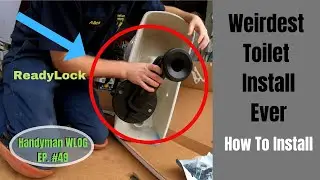 Watch this before installing a Toilet / New Kohler ReadyLock Skirted Toilet Install / WLOG