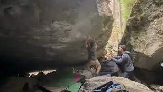 The Right hand of Darkness, 7a+. Magic Wood