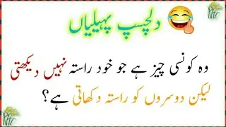 What is she who does not see the way herself but shows the way to others?paheliyan with answer