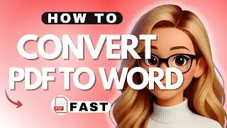How to Convert Fillable PDF to Word - 2025