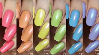 Swatches | Maine Squeeze Collection by Anchor & Heart Lacquer