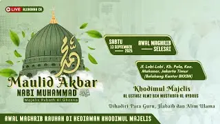 🔴MAULID AKBAR NABI MUHAMMAD SAW | MAJELIS RUBATH AL GONNA ( AL USTADZ ALWI BIN MUSTHOFA ALYDRUS