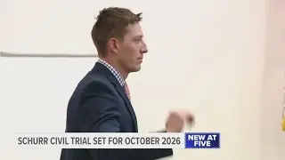 Schurr civil trial set for October 2026