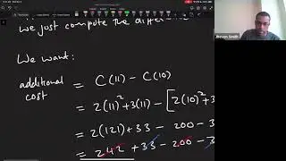 Math 1203-R04 Lecture 24 - Marginal Analysis Examples; Intro to Exponential Growth and Decay