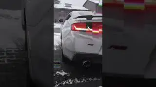 6 gen Camaro rs Borla a-tak exhaust tunnel sounds and revs