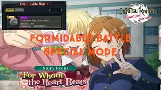 *FORMIDABLE BATTLE* How to Clear Trematode Type Cursed Spirit SPECIAL| JUJUTSU KAISEN PHANTOM PARADE