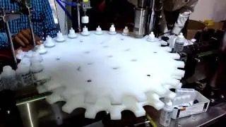 PVC Solvent Cement filling, INNER WITH Screw cap machine