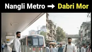 Daily Commute Vlog | Metro Se Dabri Mor #indianvlogger