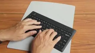 Mở hộp Ultra-Thin Bluetooth keyboard Leather Cover BASEUS