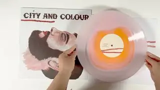 City and Colour Bring Me Your Love limited Orange/Pink Clear Vinyl unboxing.