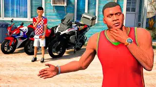 GTA V: MODS | COLECIONANDO MOTOS DO FRANKLIN COM UMA CRIANÇA🔥