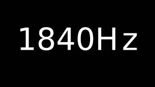 Speaker Sound Test 1840Hz